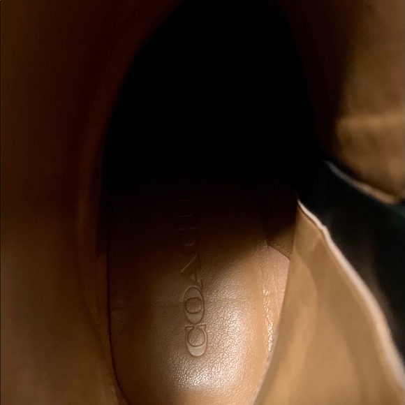 COACH LEATHER ANKLE BOOTS - Picture 3 of 6